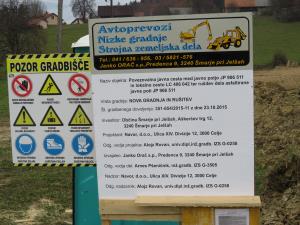 Gradnja nadomestne ceste – Halarjev hrib 3